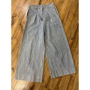 Sadie & Sage size small wide leg cropped jeans